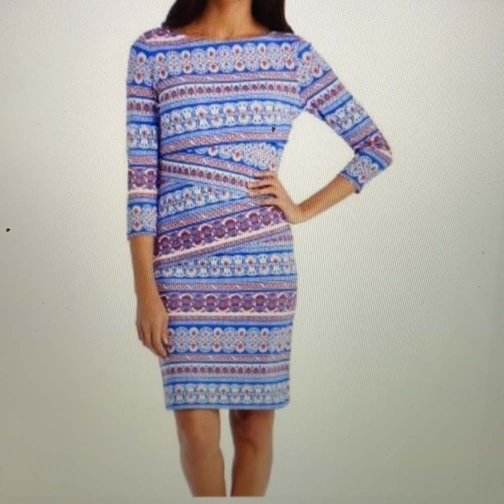 J.McLaughlin Nicola Crete Brocade Dress